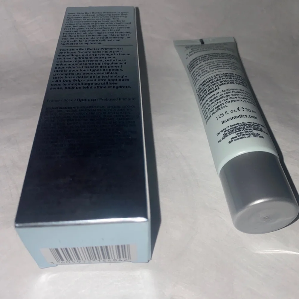 IT COSMETICS Your Skin But Better Primer+ Oil free 1oz $40 NIB